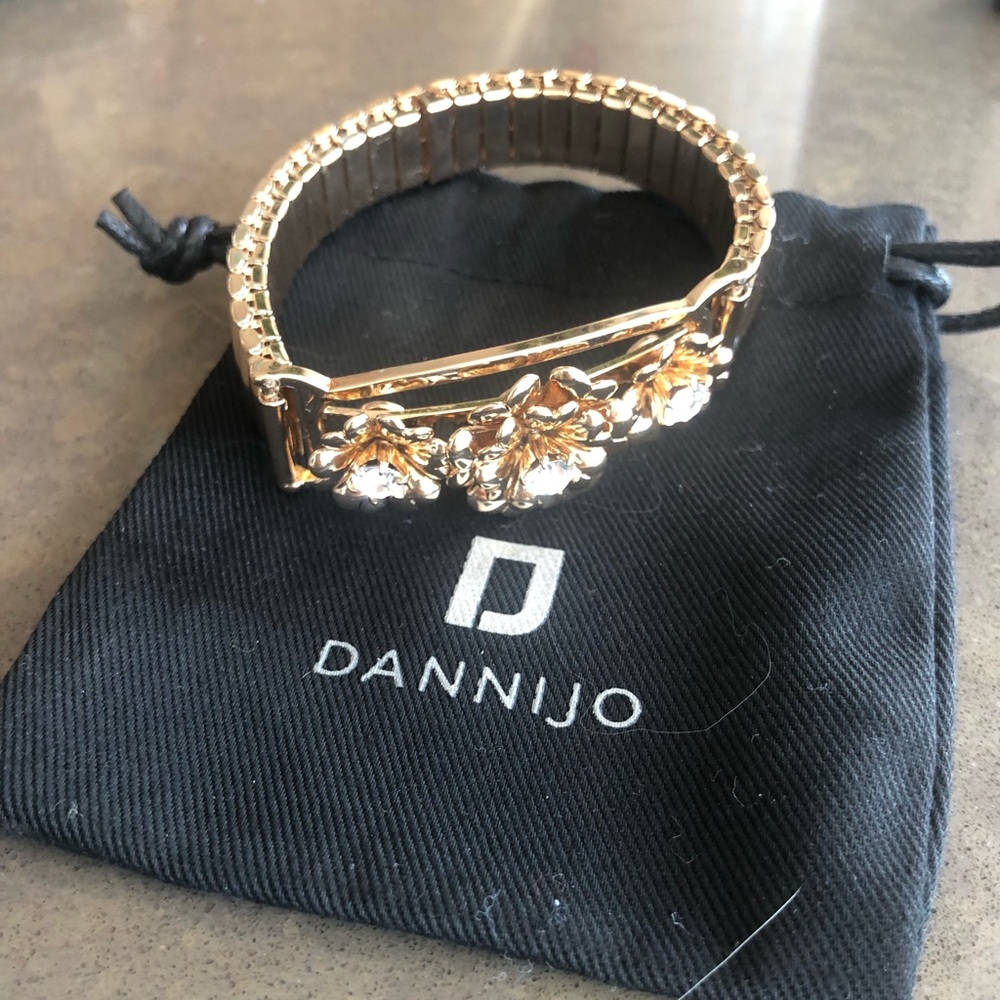 Dannijo Elaine gold plated bracelet